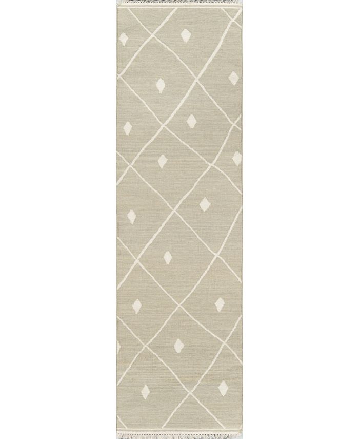 Erin Gates Thompson Tho3 Appleton Ivory 2'3" x 8' Runner Area Rug Macy's