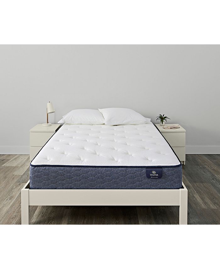 Serta Sleeptrue Alverson II 12" Plush Mattress Queen Macy's