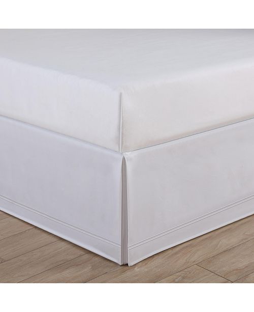 Lux Hotel Baratta Embroidered King Bed Skirt Reviews Sheets Pillowcases Bed Bath Macy S