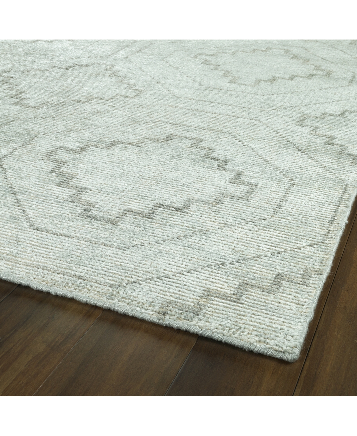Kaleen Solitaire SOL13-34Area Rug - Glacier
