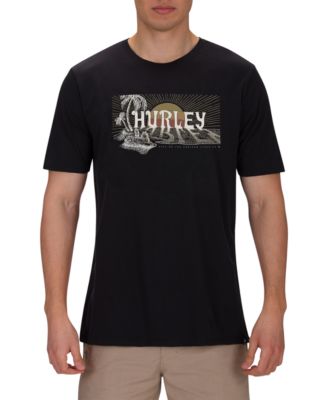 Hurley Mens Premium Horizon Short Sleeve Tshirt