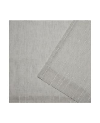 Itaji Sheer Rod Pocket Top Curtain Panel Pair, 54" x 63"
