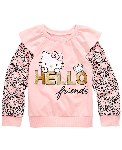 Hello Kitty Toddler Girls Hello Friends Sweatshirt Reviews Shirts