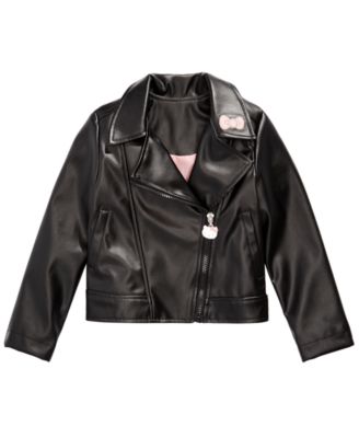 girls leather jacket