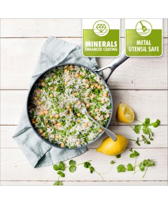 Valencia Pro 4.5-Qt. Ceramic Non-Stick Saut&eacute; Pan & Lid