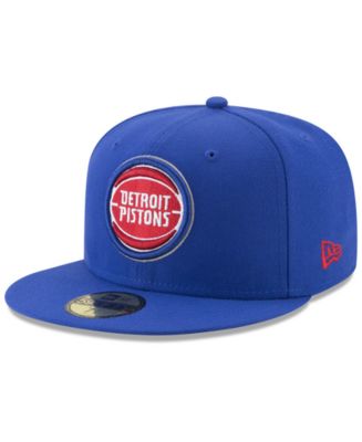 New Era Detroit Pistons Basic 59FIFTY Fitted Cap - Macy's