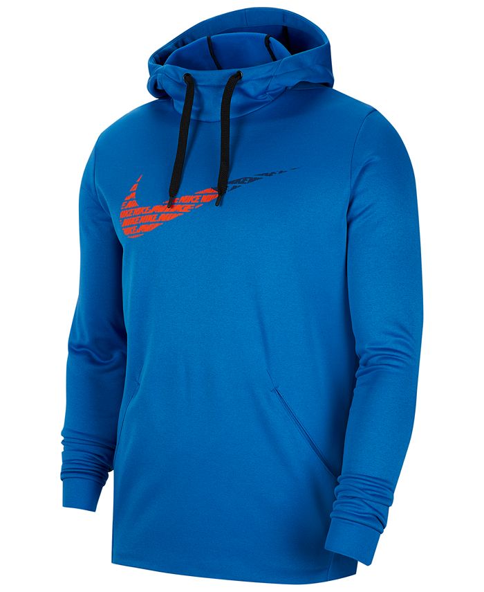 Nike Men's Therma Logo Hoodie & Reviews - Hoodies & Sweatshirts - Men ...