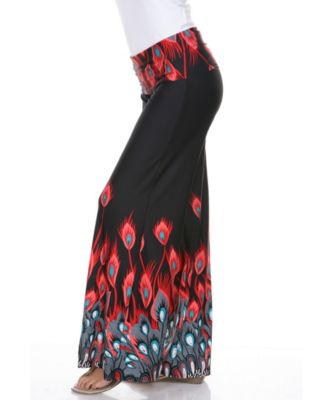 Peacock Printed Palazzo Pants