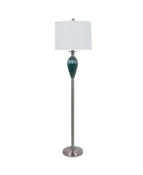 Crestview Collection 57 Glass And Metal Floor Lamp Reviews