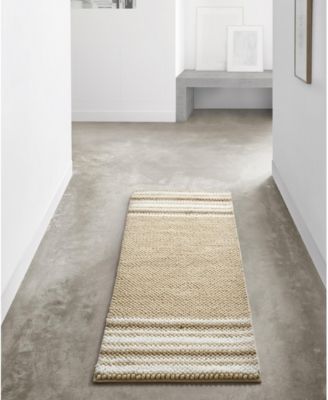 Aiden Jacquard Chenille Bath Rug, 24" x 60"