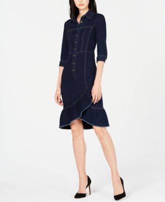 macy's jean dress