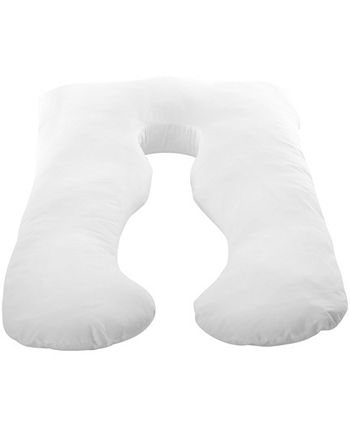 Cheer Collection - Hypoallergenic Down Alternative Pregnancy U Shaped Body Pillow