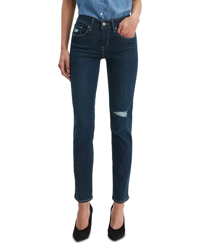 Levi's Women's Classic Mid Rise Skinny Jeans - Macy's