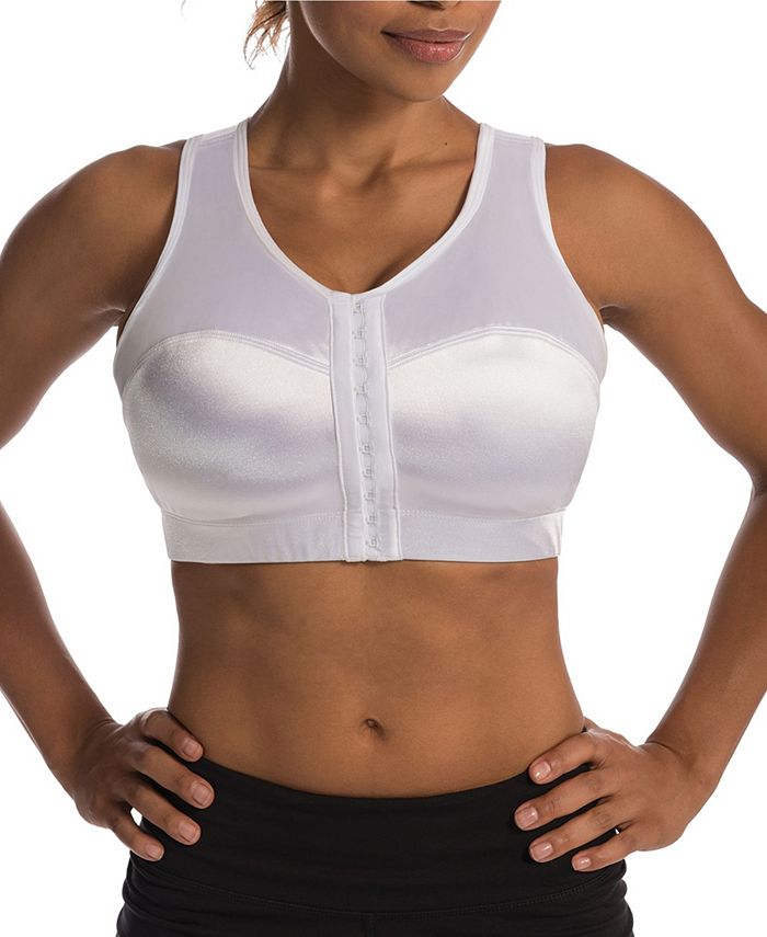 ENELL Front Close Sport Bra - Macy's
