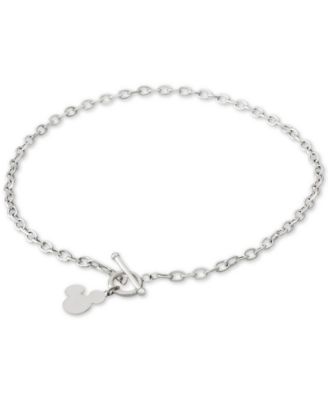 Disney - Mickey Mouse 18" Pendant Necklace in Sterling Silver