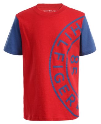 tommy hilfiger big logo t shirt