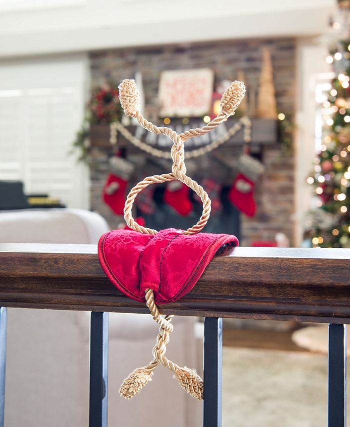 bannister protection garland ties