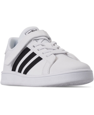 adidas Little Kids Grand Court Stay-Put Closure Casual Sneakers from Finish Line