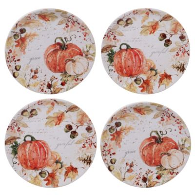 Harvest Splash Salad Plate, Set of 4
