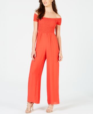 macys guess jumpsuit