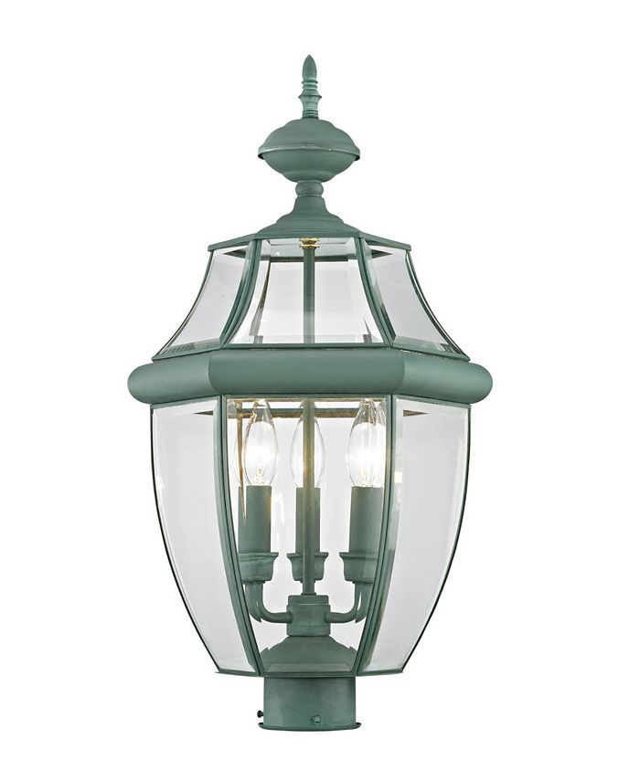 Livex - Monterey 3-Light Outdoor Post Lantern