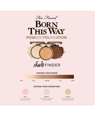Too Faced Born This Way Buildable Coverage Powder Foundation
