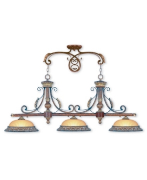 Livex Villa Verona 3-Light Island