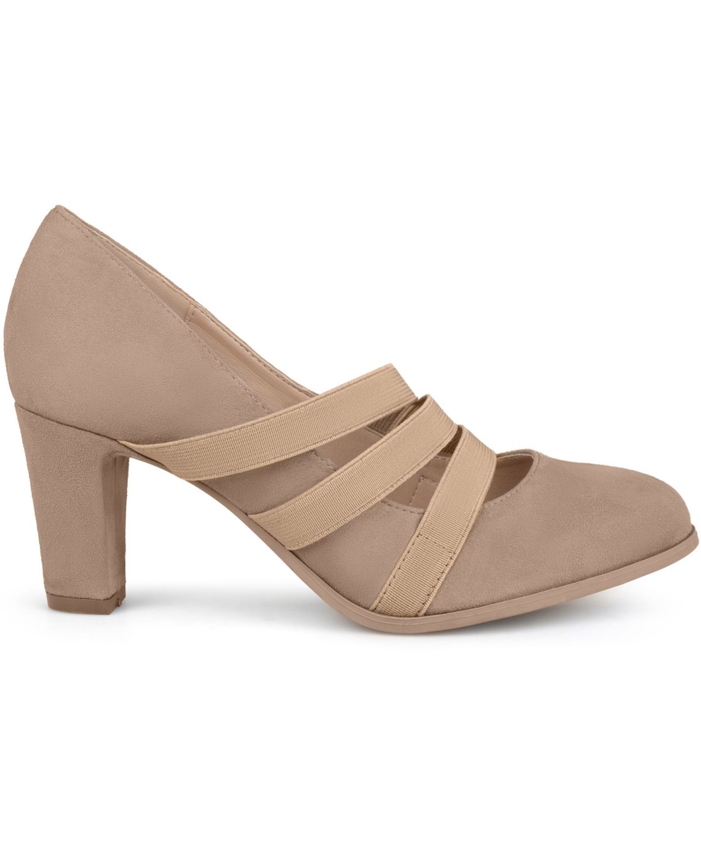 Женские туфли Journee Collection Loren Heels, цвет: Серо-коричневый — фото 2