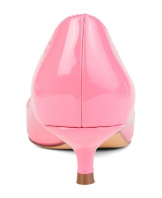 Women's Lutana Pointed Toe Kitten Heel Pumps