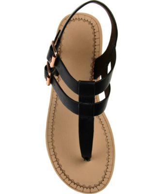 Women's Bianca Double Buckle Platform Wedge Sandals