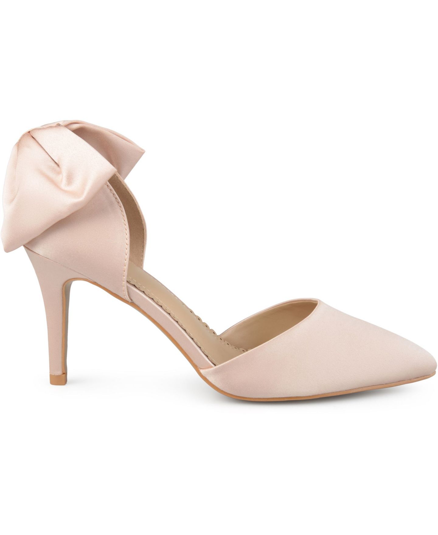 Женские туфли Journee Collection Tanzi Bow Stiletto, цвет: Угольный — фото 15