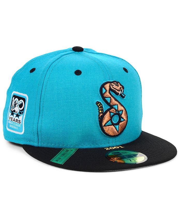 New Era Tucson Sidewinders MiLB 100TH Anniversary Patch 59FIFTY-FITTED ...