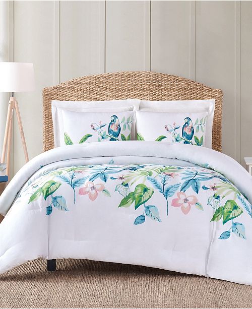 Oceanfront Resort Tropical Bungalow King Comforter Set Reviews