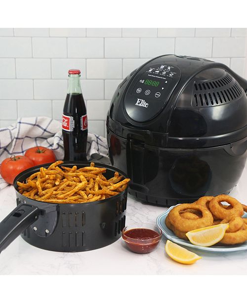 Elite by MaxiMatic Elite Platinum 3.5 Quart Digital Air Fryer