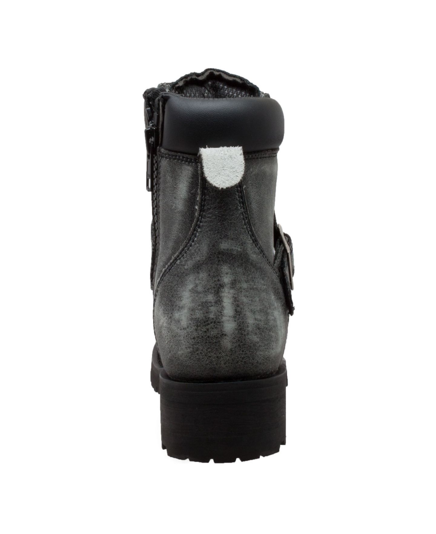 Мужские ботинки AdTec RideTecs 6" Lace Zipper Boot Black, цвет: Чёрный — фото 5