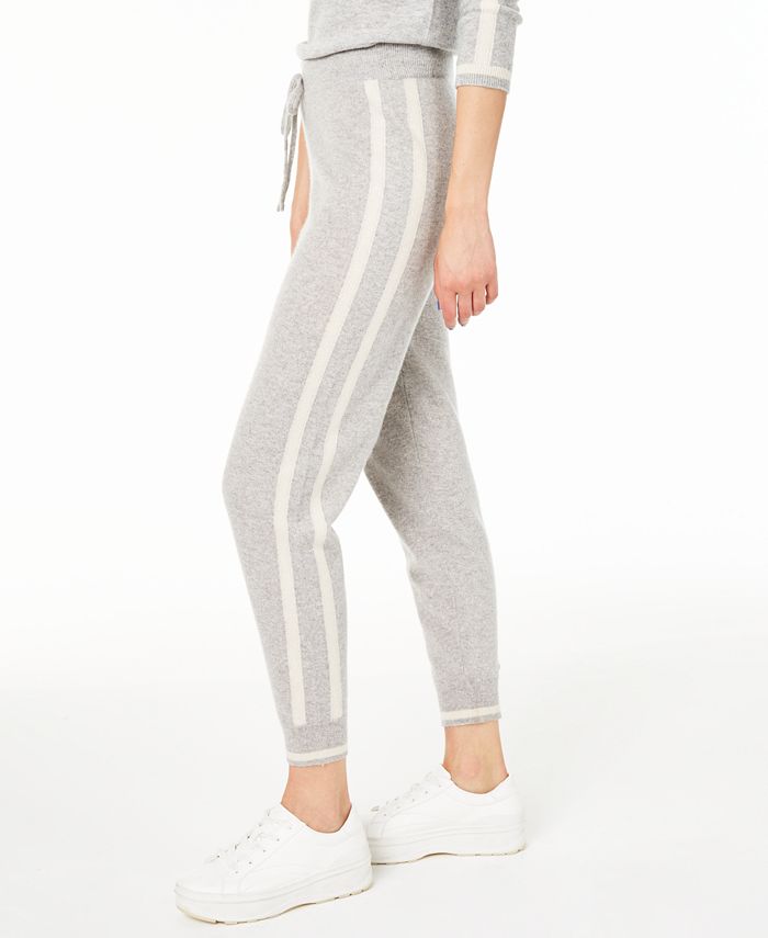 side stripe jogger pants