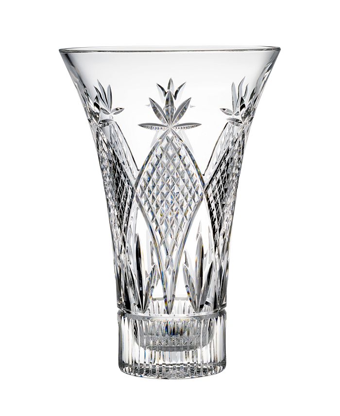 Waterford Master Craft Powerscourt 14" Statement Vase Macy's