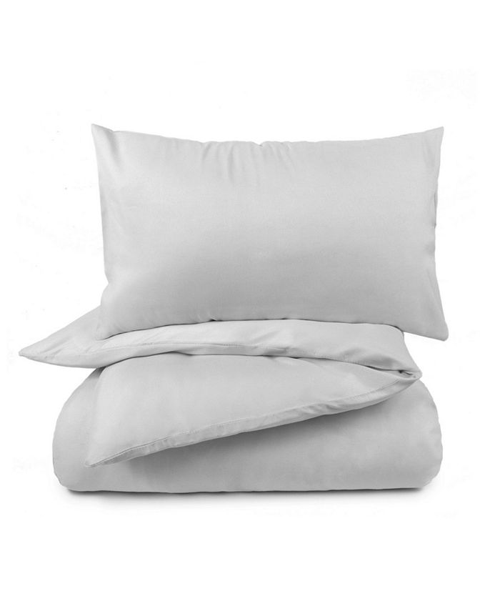 Tadpoles 2Piece Solid Toddler Duvet Set Macy's