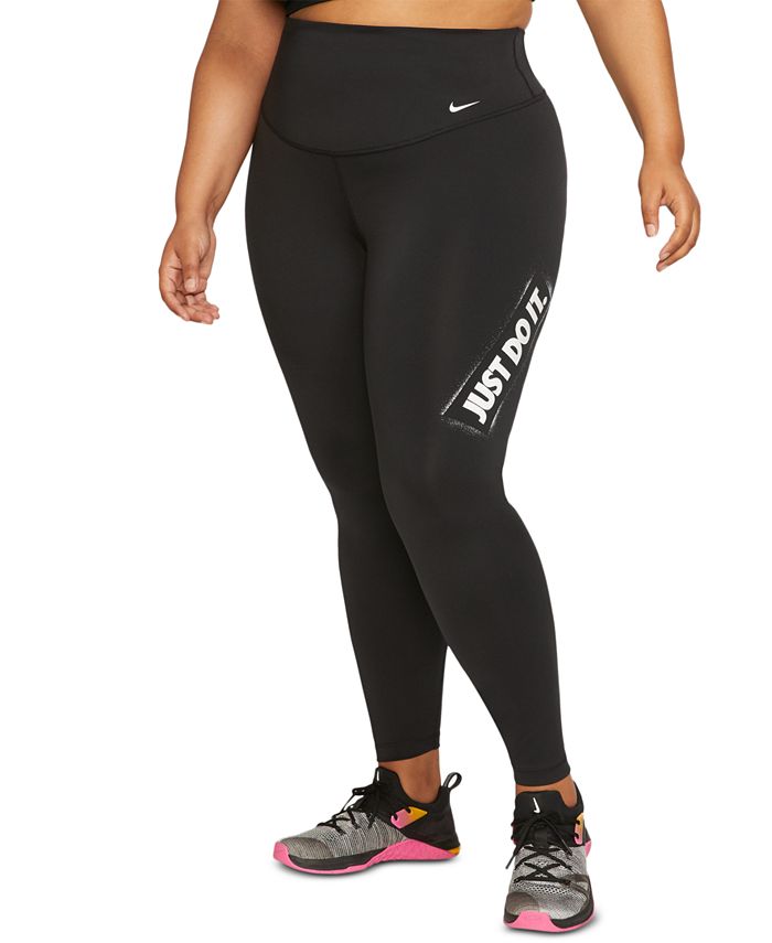 Nike Big Girls Dri-Fit One Leggings, Plus Sizes - Macy's