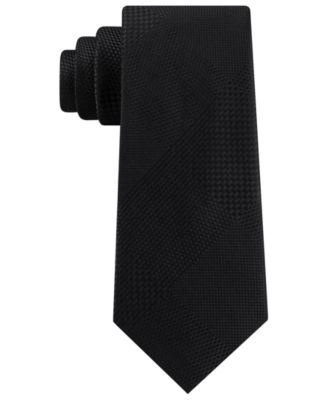 Sean John - Men's Classic Pixilated Plaid Silk Tie