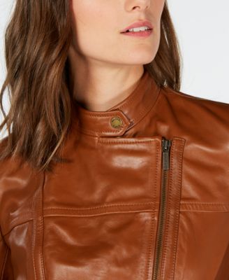 michael kors leather jacket tk maxx