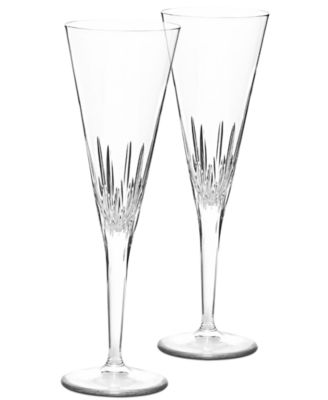 Vera Wang Wedgwood - "Duchesse" Toasting Flutes, Pair