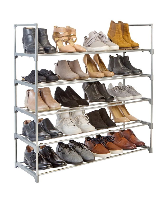 5 Tier Stackable Shoe Rack