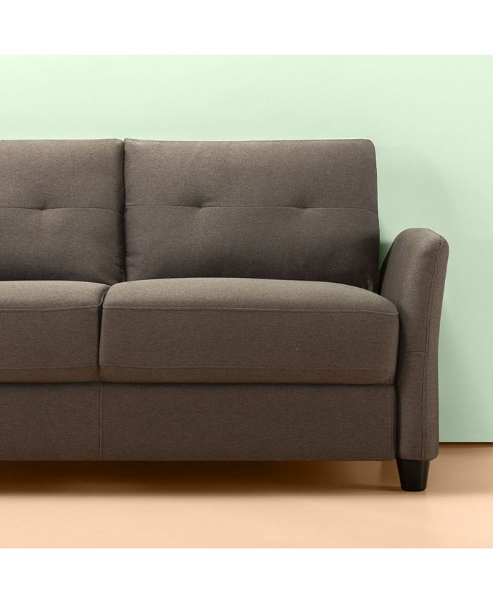 Zinus Ricardo Contemporary Upholstered Loveseat & Reviews Furniture