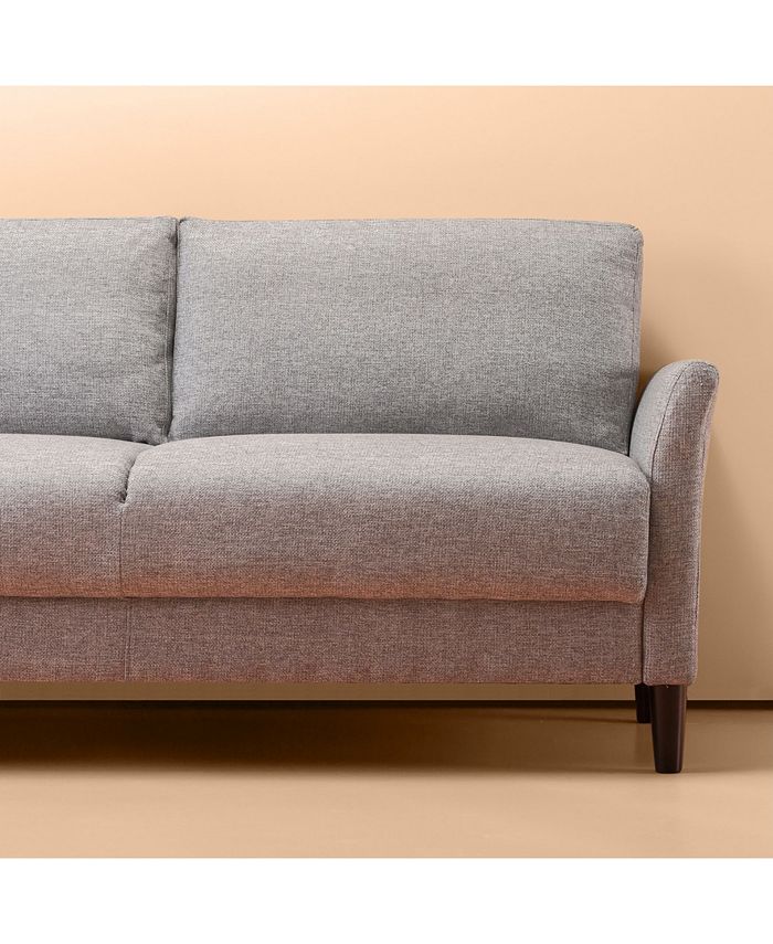 Zinus Jackie Classic Upholstered Sofa & Reviews Furniture Macy's
