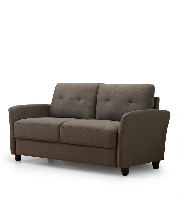 Zinus Ricardo Contemporary Upholstered Loveseat & Reviews Furniture