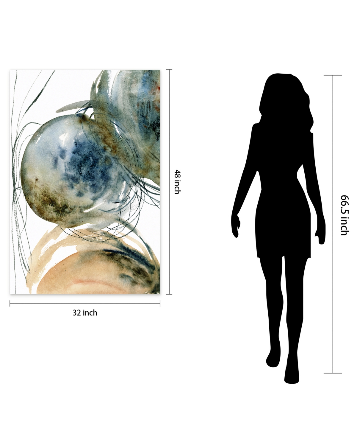 Empire Art Direct 'Hibernation Ii' Frameless Free Floating Tempered Art Glass Wall Art - 32''