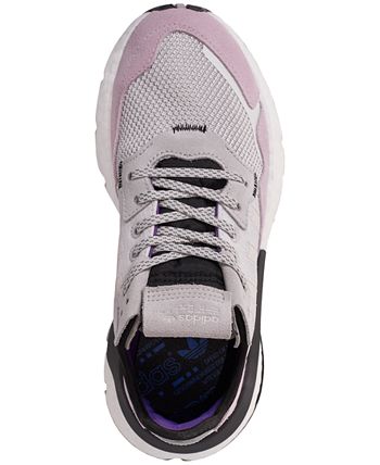 adidas Women s Nite Jogger Running Sneakers from Finish Line Macy s
