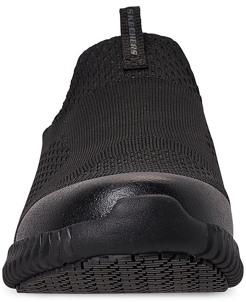 Skechers Men's RelaxedFit Cessnock SlipOn Casual Work Sneakers from