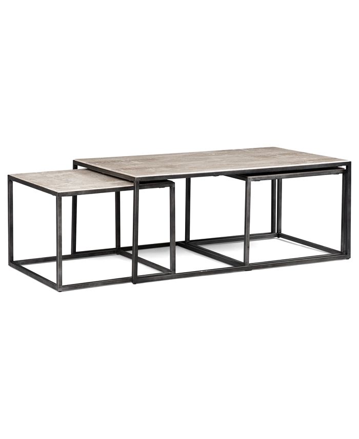 Furniture Monterey Coffee Table, Rectangular Nesting Macy's
